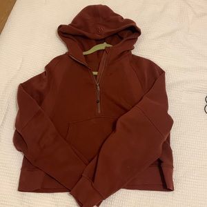 lulu lemon scuba jacket. Size medium/large. burgundy